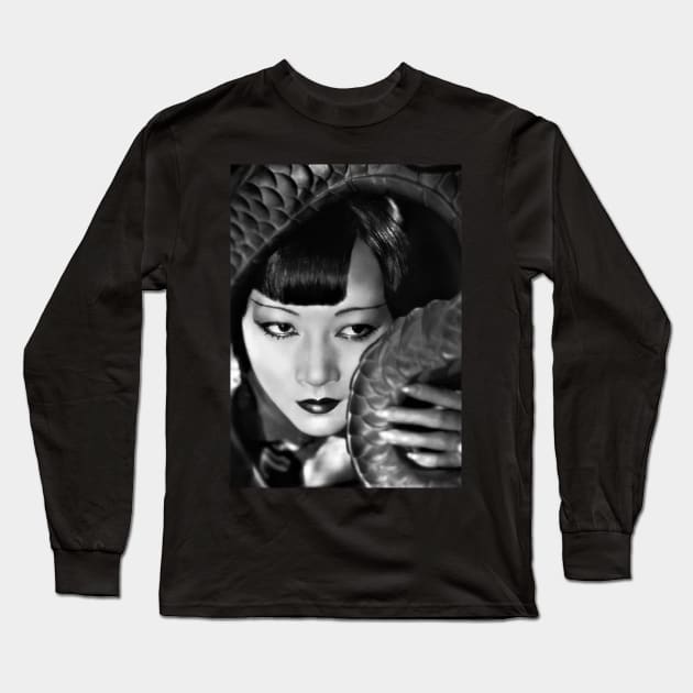 Anna May Snake Long Sleeve T-Shirt by SILENT SIRENS